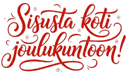 Sisusta koti joulukuntoon
